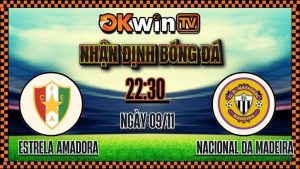 Nhận Định Estrela Amadora vs Nacional da Madeira – 22:30 Ngày 09/11/2025: Cuộc Chiến Trụ Hạng Khốc Liệt